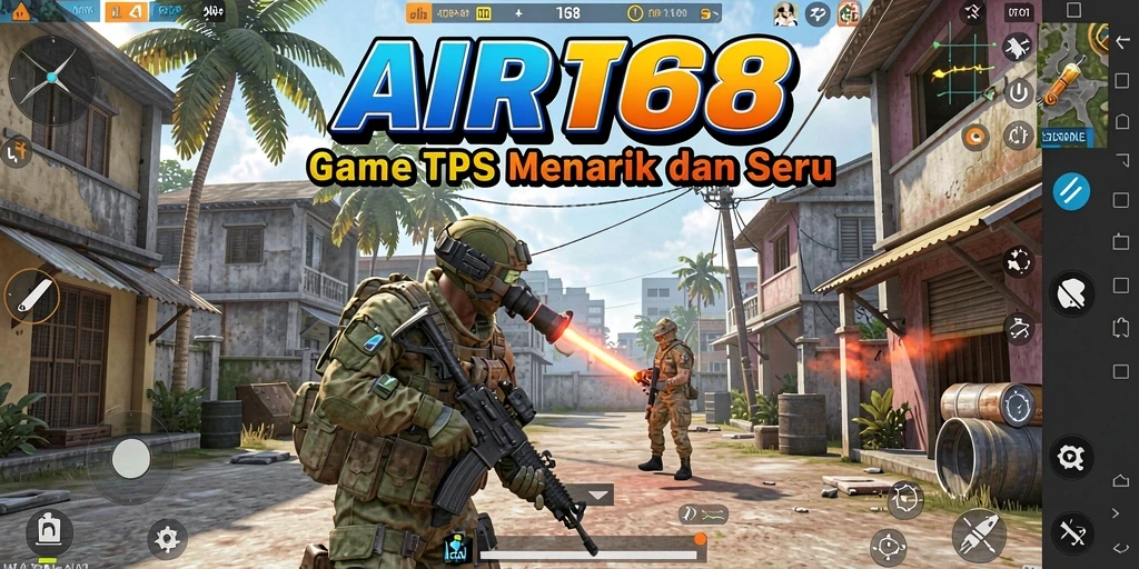 Gameplay seru dengan grafis menakjubkan di AIR168.