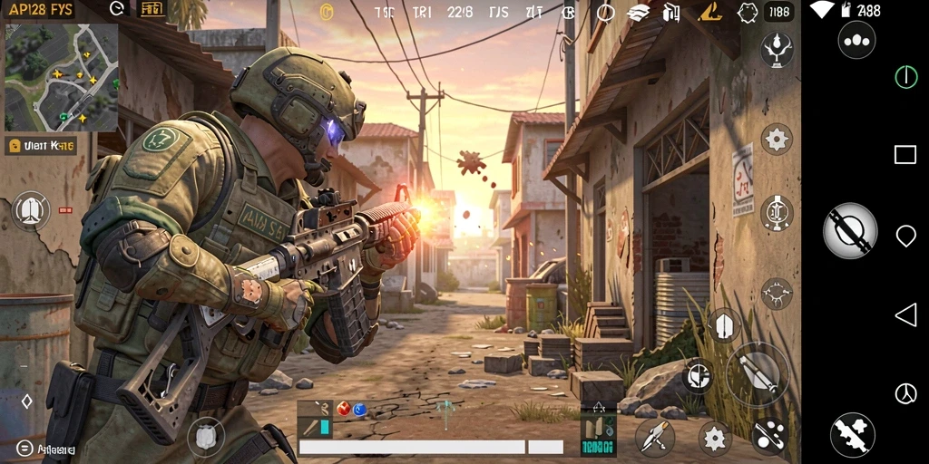 Gameplay API288 menampilkan aksi tembak-menembak yang mendebarkan.