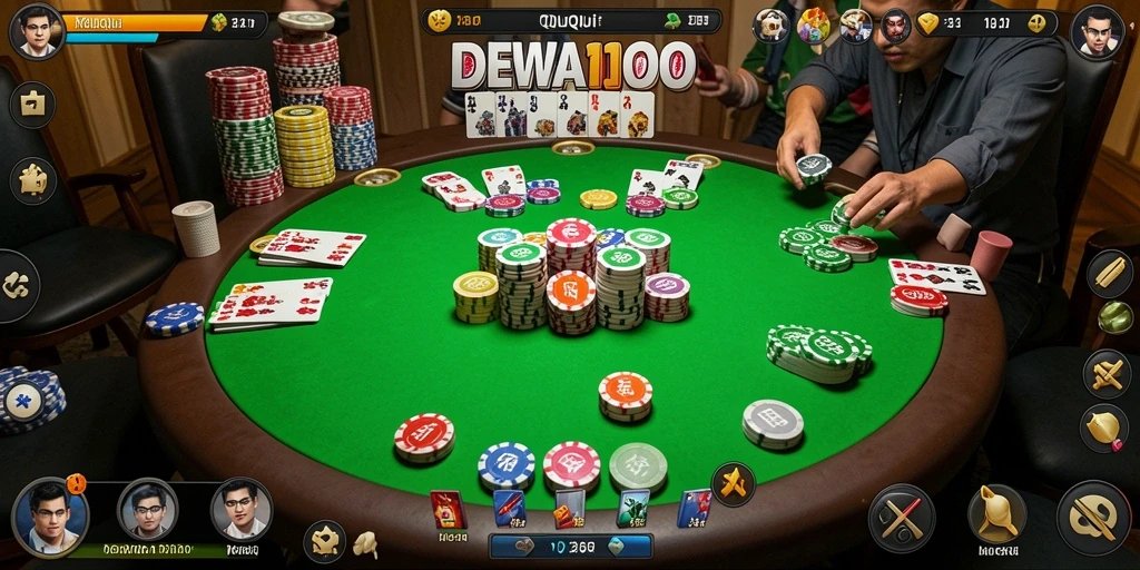 Tampilan gameplay DEWA1000 yang seru dan menarik.