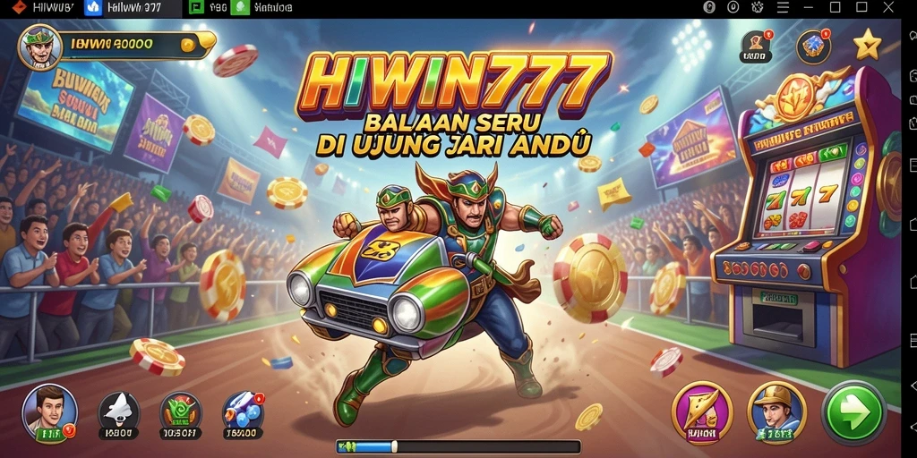 Gameplay balapan seru di HIWIN777 dengan grafik menawan.