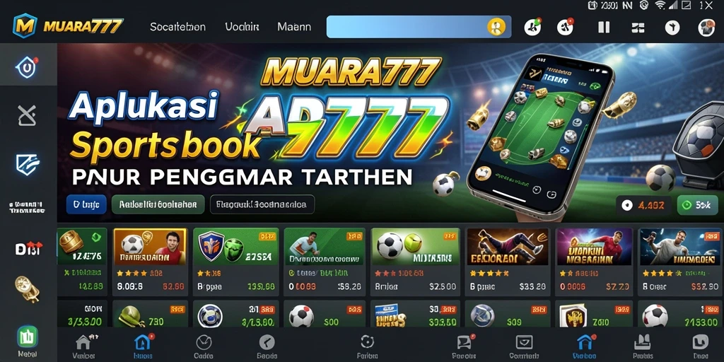 Tampilan gameplay taruhan interaktif MUARA777 saat pertandingan berlangsung.