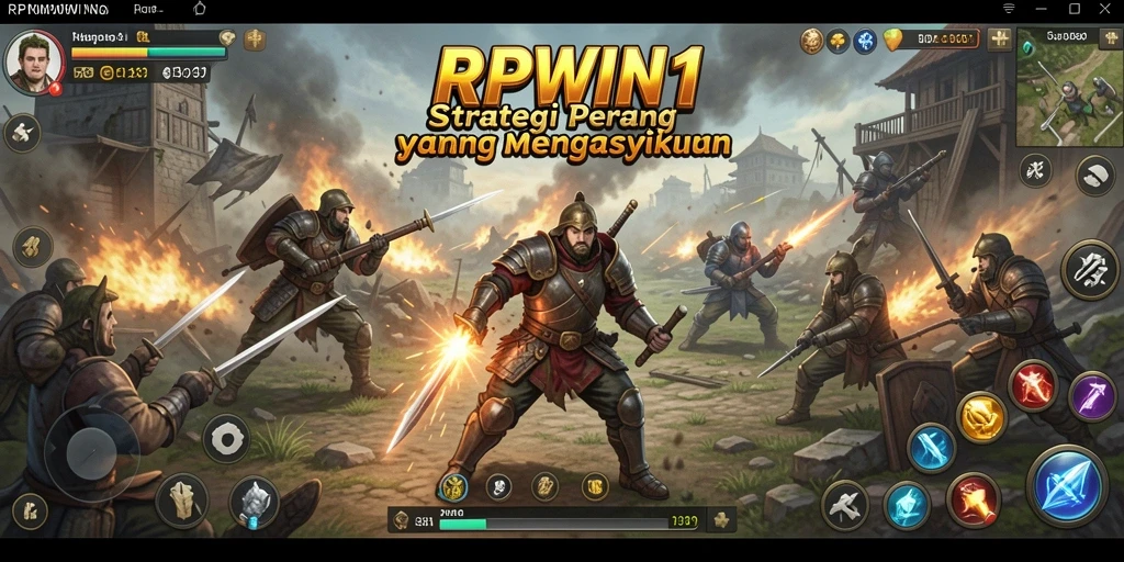 Tampilan gameplay RPWIN1 yang seru dan menantang.